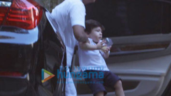 Taimur Ali Khan snapped in Bandra