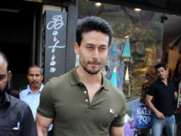 Tiger Shroff and Disha Patani spotted at Bastian in Bandra