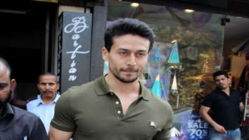 Tiger Shroff and Disha Patani spotted at Bastian in Bandra