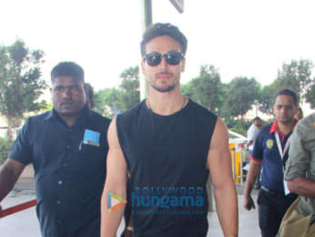 Tiger Shroff and Salman Khan and others snapped at the airport