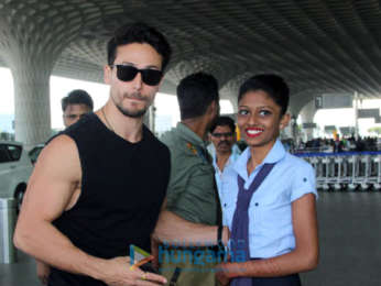 Tiger Shroff and Salman Khan and others snapped at the airport