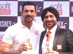 John Abraham at the Hershey’s Sofit Protein Cookies Press-Conference
