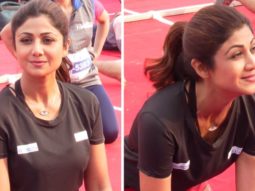 Uncut: Shilpa Shetty led the Biggest Plankathon of India with 2350 people
