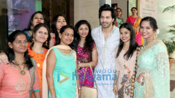 Varun Dhawan and family snapped after Diwali 2018 puja