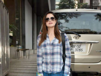 Zareen Khan spotted in Bandra
