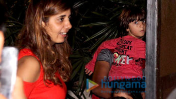 AbRam Khan snapped in Mumbai