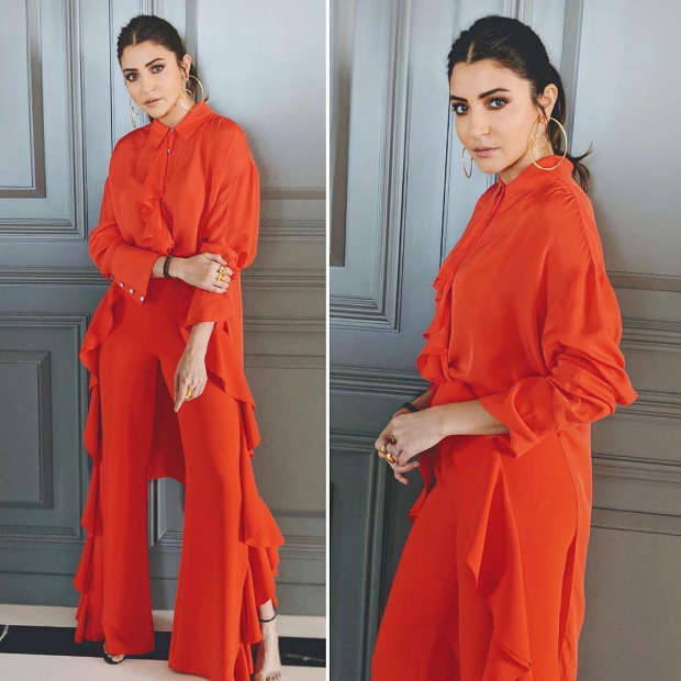 Anushka Sharma ian Cinq a Sept for Zero promotions (1)