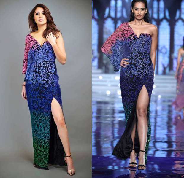 Anushka Sharma in Monisha Jaising for Zero promotions on Indian Idol 10 (5)