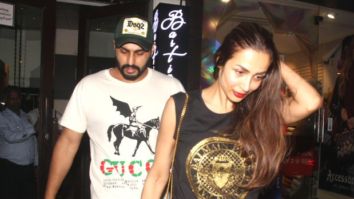 Arjun Kapoor and Malaika Arora play it COOL in front of the paps, post dinner DATE (see viral pics and video)