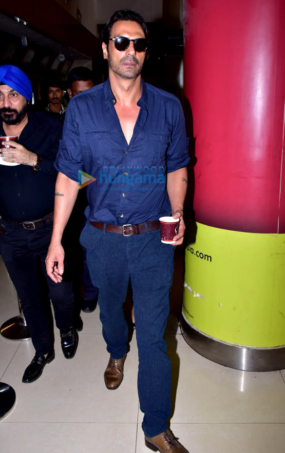 Arjun Rampal spotted at Imax, Wadala