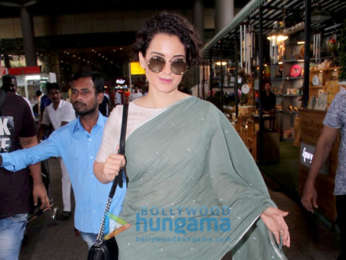 Athiya Shetty and Kangana Ranaut snapped at the airport