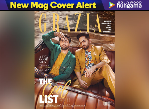 Imperfectly PERFECT men, Ayushmann Khurrana and Vicky Kaushal give us lessons in being irresistible on the cover of Grazia!