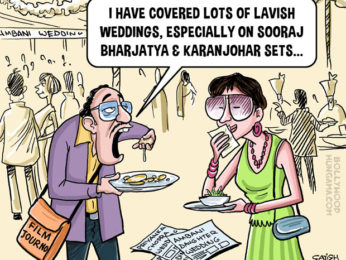 Bollywood Toons: Bollywood is busy attending celebrity weddings!