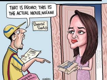Bollywood Toons: Sonakshi Sinha gets a piece of junk!