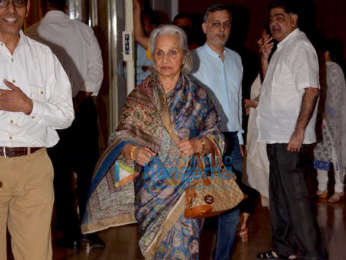 Celebs attend prayer meet of late Nana Chudasama