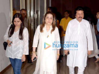 Celebs attend prayer meet of late Nana Chudasama