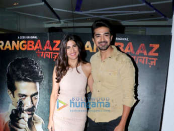 Celebs grace Rangbaaz screening at Sunny Super Sound in Juhu