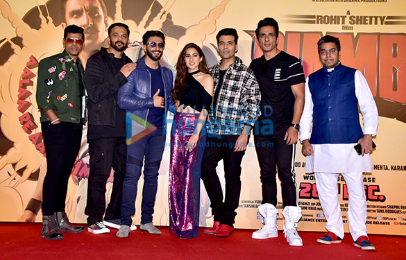 celebs grace the trailer launch of the film simmba 2