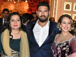 Cricketer Yuvraj Singh & wife Hazel SPOTTED at Isha Ambani- Anand Piramal’s grand Wedding Celebrations