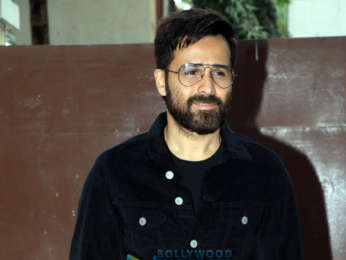 Emraan Hashmi snapped at T-Series office after Cheat India trailer launch