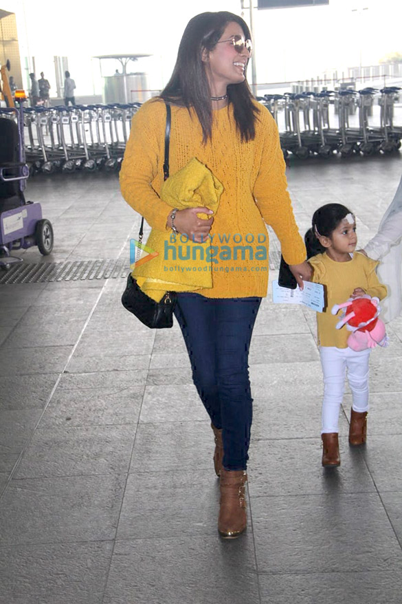 geeta basra kainaat arora and others snapped at the airport 2