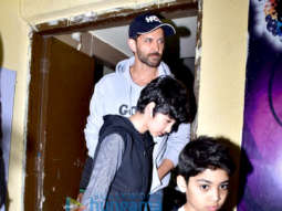 Hrithik Roshan spotted with his family at PVR Juhu