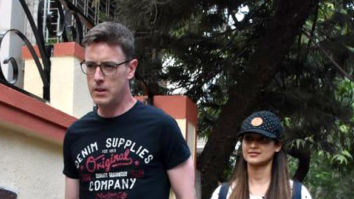 Ileana D’Cruz snapped with Andrew Kneebone spotted in Bandra