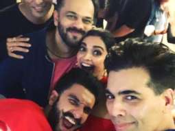 Inside pics: Ranveer Singh, Deepika Padukone, Sara Ali Khan, Rohit Shetty, Karan Johar can’t control their CRAZIES at the Simmba screening