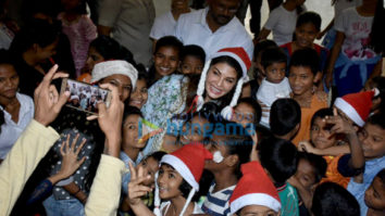 Jacqueline Fernandez celebrates Christmas with kids at an orphanage