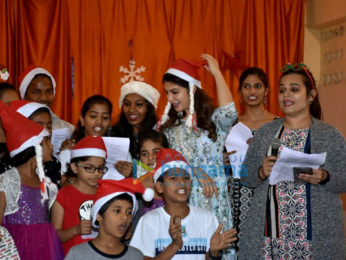Jacqueline Fernandez celebrates Christmas with kids at an orphanage