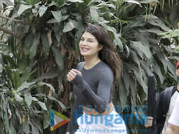 Jacqueline Fernandez spotted after dance class in Bandra