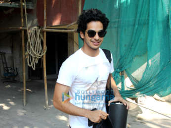 Janhvi Kapoor and Ishaan Khatter snapped at gym