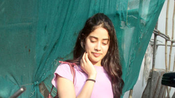 Janhvi Kapoor spotted outside the gym in Bandra