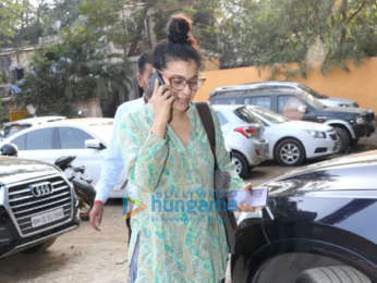 Kajol spotted at Physioflex in Versova