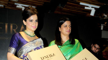 Kangana Ranaut and Rangoli Chandel snapped at Taneira event