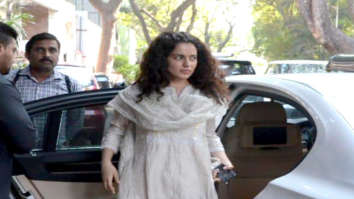 Kangana Ranaut snapped at Pali Hill, Bandra
