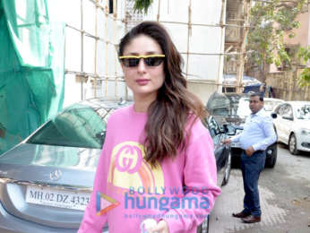 Kareena Kapoor Khan spotted outside the gym in Bandra