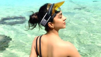 Lust Stories actress Kiara Advani heats it up in a black bikini; sets the perfect mood for a beachy vacation