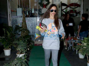 Malaika Arora snapped at Muah in Bandra