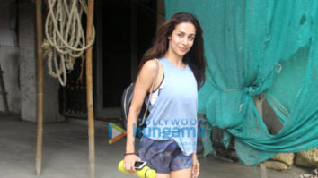 Malaika Arora snapped at the gym