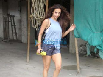Malaika Arora snapped at the gym