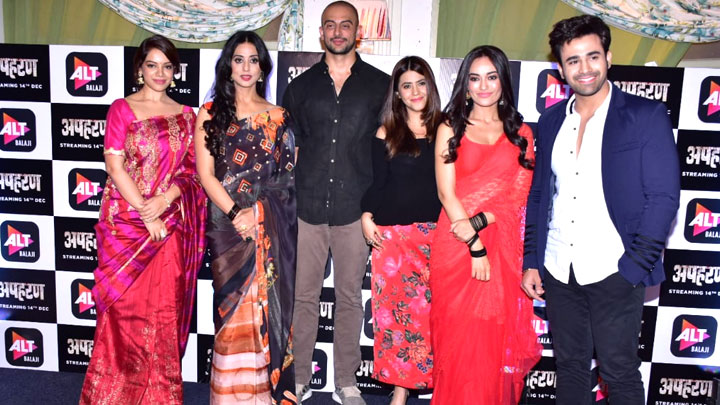 Meet & Greet with Ekta Kapoor & cast of Web-Series Apharan & Naagin 3 | Part 1