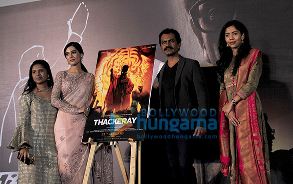 nawazuddin siddiqui amrita rao and others grace the trailer launch of thakeray 3
