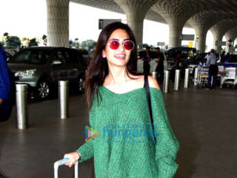 Nora Fatehi, Kriti Kharbanda and Gulshan Grover snapped at the airport