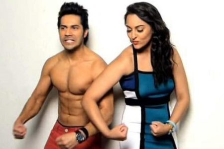 Sonakshi Sinha Sexy Video Sexy Video Video - OMG! Sonakshi Sinha scolds Varun Dhawan for calling her BHABHI publicly  (watch video) : Bollywood News - Bollywood Hungama