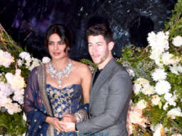 Priyanka Chopra and Nick Jonas arrive at their wedding reception at JW Marriott in Mumbai