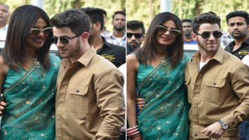 FIRST PHOTOS: Priyanka Chopra is a stunning new bride while posing with husband Nick Jonas at the Jodhpur airport