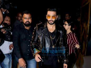 Ranveer Singh, Sara Ali Khan, Rohit Shetty, Sonu Sood snapped at press meet of Simmba at JW Marriott in Juhu