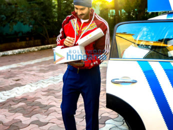 Ranveer Singh snapped for Adidas shoot at Yash Raj studios