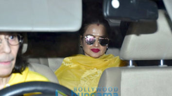 Rekha snapped at Bandra